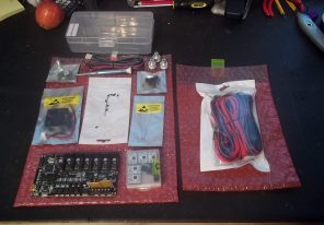 Prusa Mendel build update #2: all electronics acquired, miscellaneous hardware, updated sources and BOM